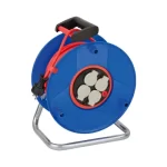 Cable reel BRETEC AK290 blue frame with 40m cable H05VV-F3G1,5  IP20