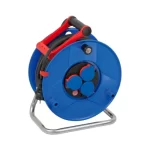 Brennenstuhl Garant IP44 cable reel 40m H05RR-F3 G2,5 IP44, blue plastic cable reel body