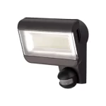 Sensor LED Spot Premium City SH 8005 PIR IP44 with PIR sensor 80x0,5W 3700lm anthracite white & black Energy efficiency class A+