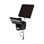 Solar spotlight (+ motion detector) Daylight white Black 400 lumen