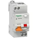 Earth leakage protection Domae  DOMC45C C 32A 1PN 4500A 30MA AC