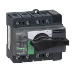 Switch disconnector, Compact INS63 , 63 A, standard version with black rotary handle, 4 poles
