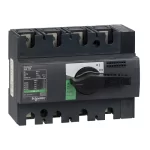 Switch disconnector, Compact INS125 , 125 A, standard version with black rotary handle, 4 poles