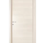 Complete door ANTA TONDA ECRU 2100 X 800 REVERSIBILE MEDIANA CHIAVE CROMO ANUBA TRIPLO GAMBO