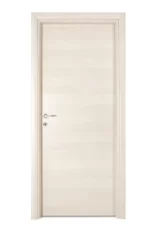 Complete door ANTA TONDA ECRU 2100 X 800 REVERSIBILE MEDIANA CHIAVE CROMO ANUBA TRIPLO GAMBO