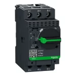 Motor circuit breaker, TeSys GV2, 3P, 20-25 A, thermal magnetic, screw clamp terminals
