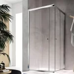 Isy shower enclosure 1950x1200 THICKNESS 6 mm; sliding doors TRANSPARENT