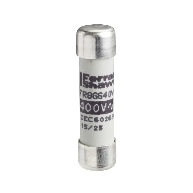 ODADF100155_1500x1500 NFC cartridge fuses, Tesys GS, cylindrical 10 mm x 38 mm, fuse type gG, 500VAC, 2 A, without striker - Image 1