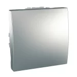 Unica Top/Class - rocker switch - 2-way - 10 AX 250 VAC - 2 m - Aluminium