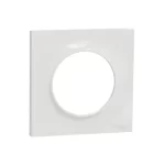 Odace Styl, white plate 1 station