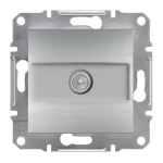 Asfora, TV socket ending, 1dB, aluminium