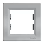 1-gang frame, aluminium