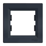 1-gang frame, anthracite